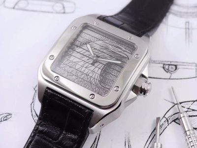 Cartier Santos  45MM in Diameter With Logo Watch